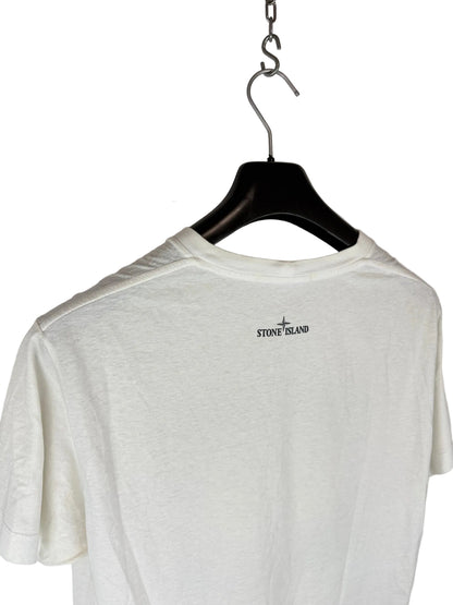 T-shirt bianca Stone Island - Taglia M