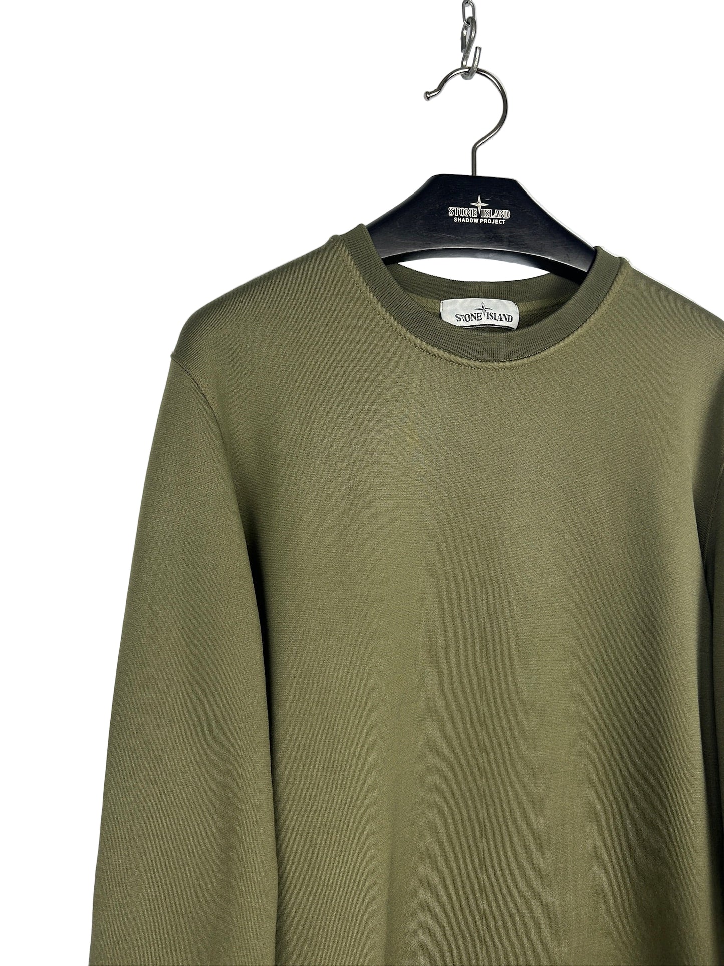 Felpa verde oliva Stone Island - Taglia L