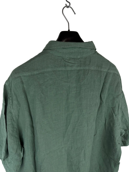 Camicia verde con taschini sul petto C.P. Company (nuova con cartellino) - Taglia 3XL
