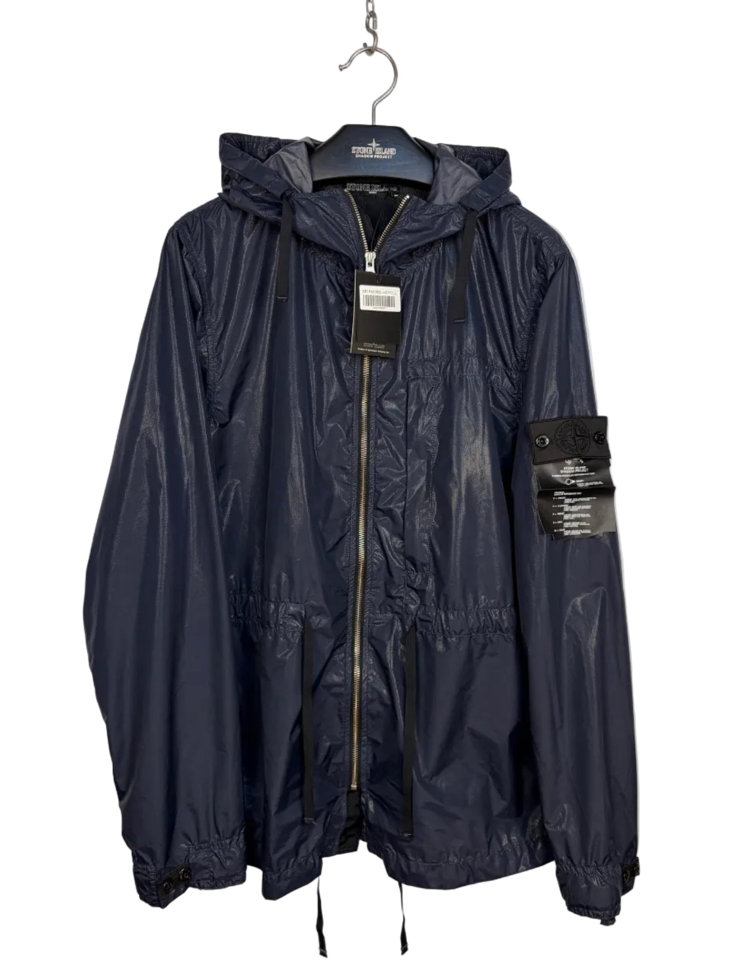 Giacca blu Solo-R Shadow Project Stone Island (nuova con cartellino) - Taglia L
