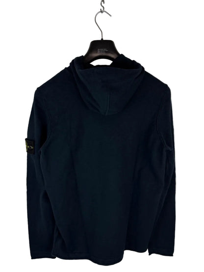 Maglione blu navy con cappuccio Stone Island - Taglia M