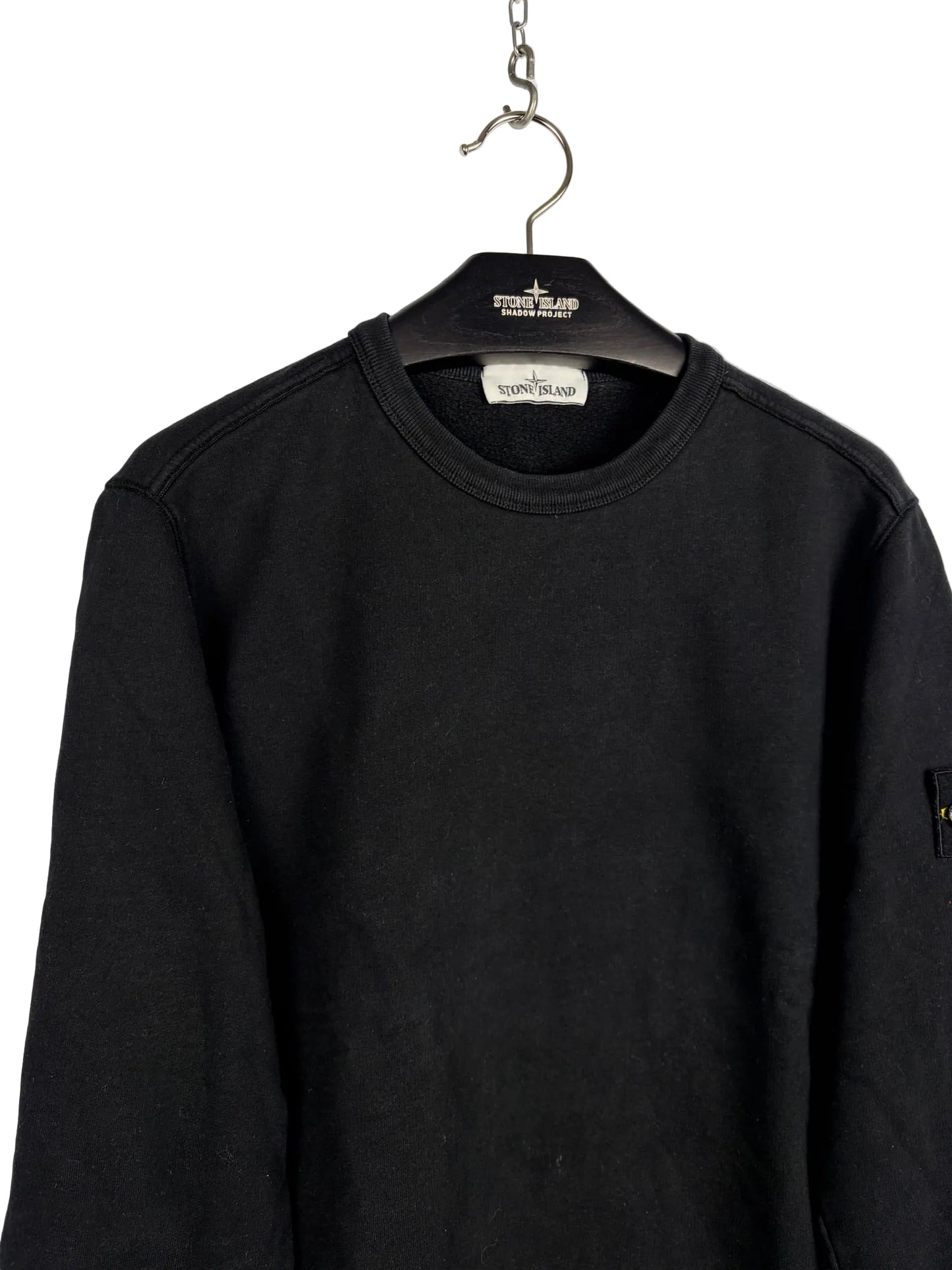 Felpa nera Stone Island - Taglia M