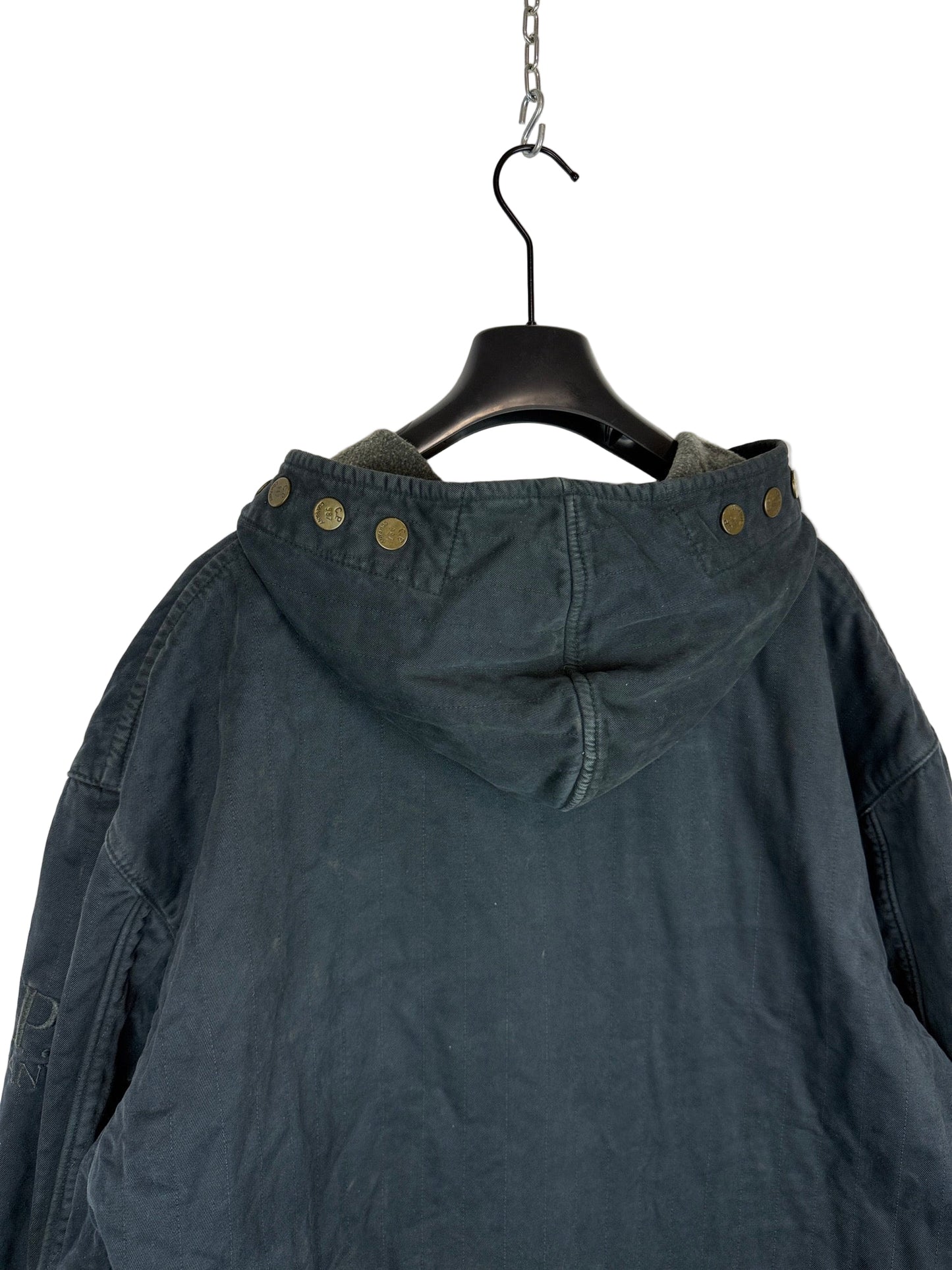 Giacca Montgomery con alamari vintage blu navy C.P. Company - Taglia L