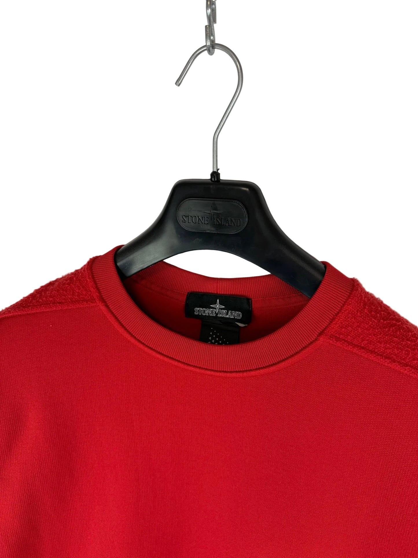 Felpa rossa Shadow Project Stone Island - Taglia M