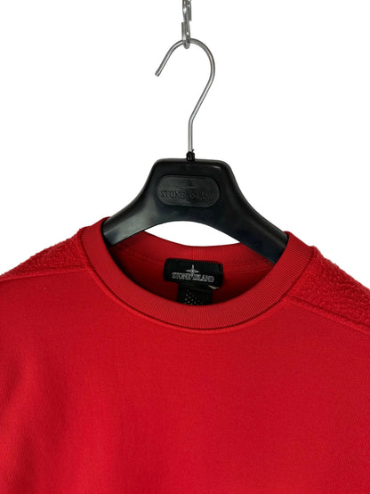 Felpa rossa Shadow Project Stone Island - Taglia M