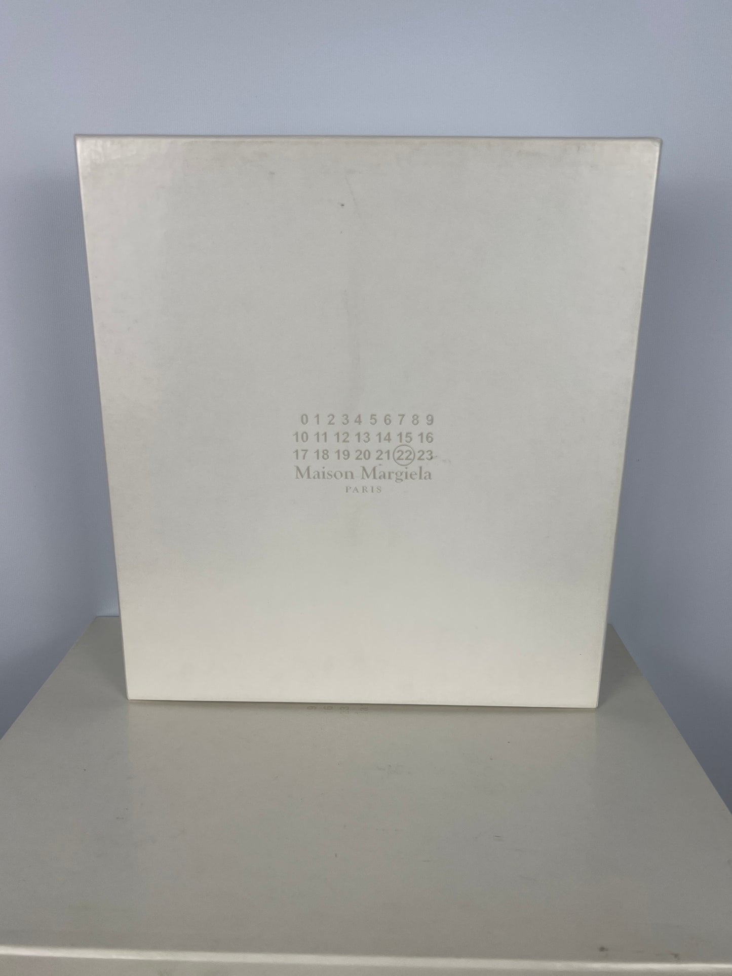 Stivaletti Tabi con tacco bianchi da donna Maison Martin Margiela (nuovi con cartellino) - Numero 35