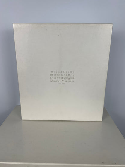 Stivaletti Tabi con tacco bianchi da donna Maison Martin Margiela (nuovi con cartellino) - Numero 35
