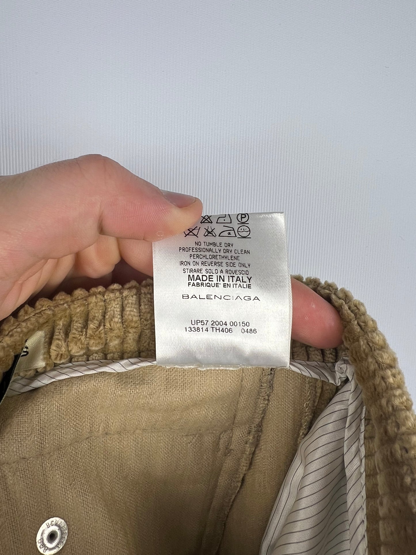 Pantaloni da donna beige Balenciaga (nuovi con cartellino) - Taglia 40