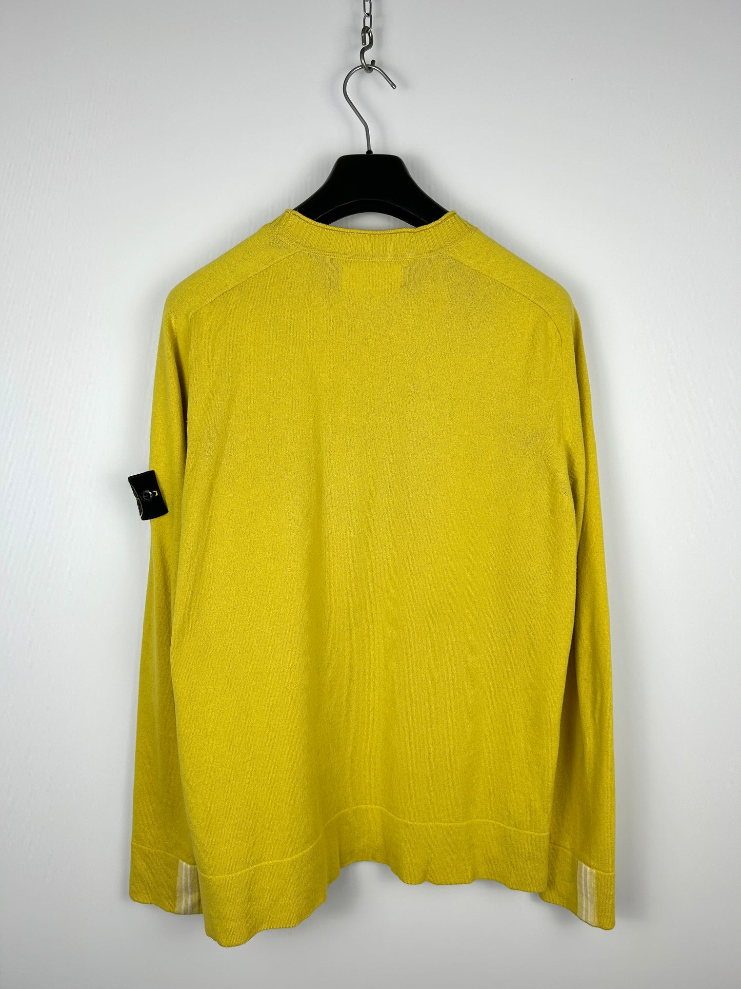 Maglione giallo senape Stone Island - Taglia M