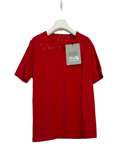 T-shirt rossa Maison Martin Margiela (nuova con cartellino) - Taglia XL