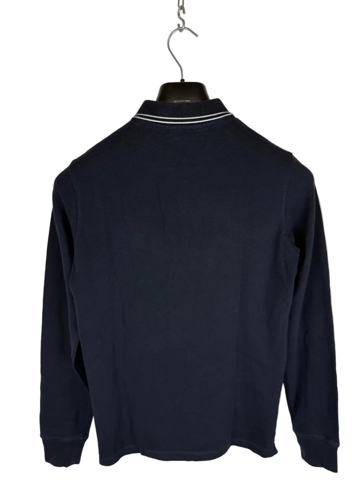 Stone Island Long-Sleeve Blue Polo Shirt - Junior Size (164cm, 14 Years)