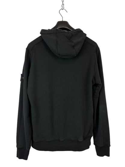Felpa nera con cappuccio Stone Island - Taglia L