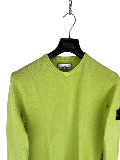 Maglione verde lime Stone Island - Taglia L