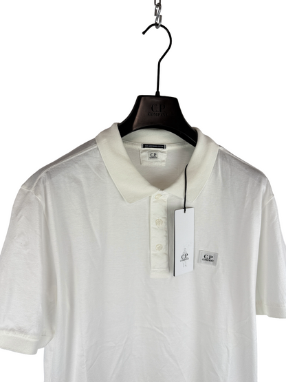 Polo bianca C.P. Company (nuova con cartellino) - Taglia M