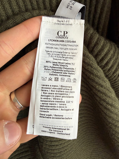Maglione dolcevita verde C.P. Company - Taglia S