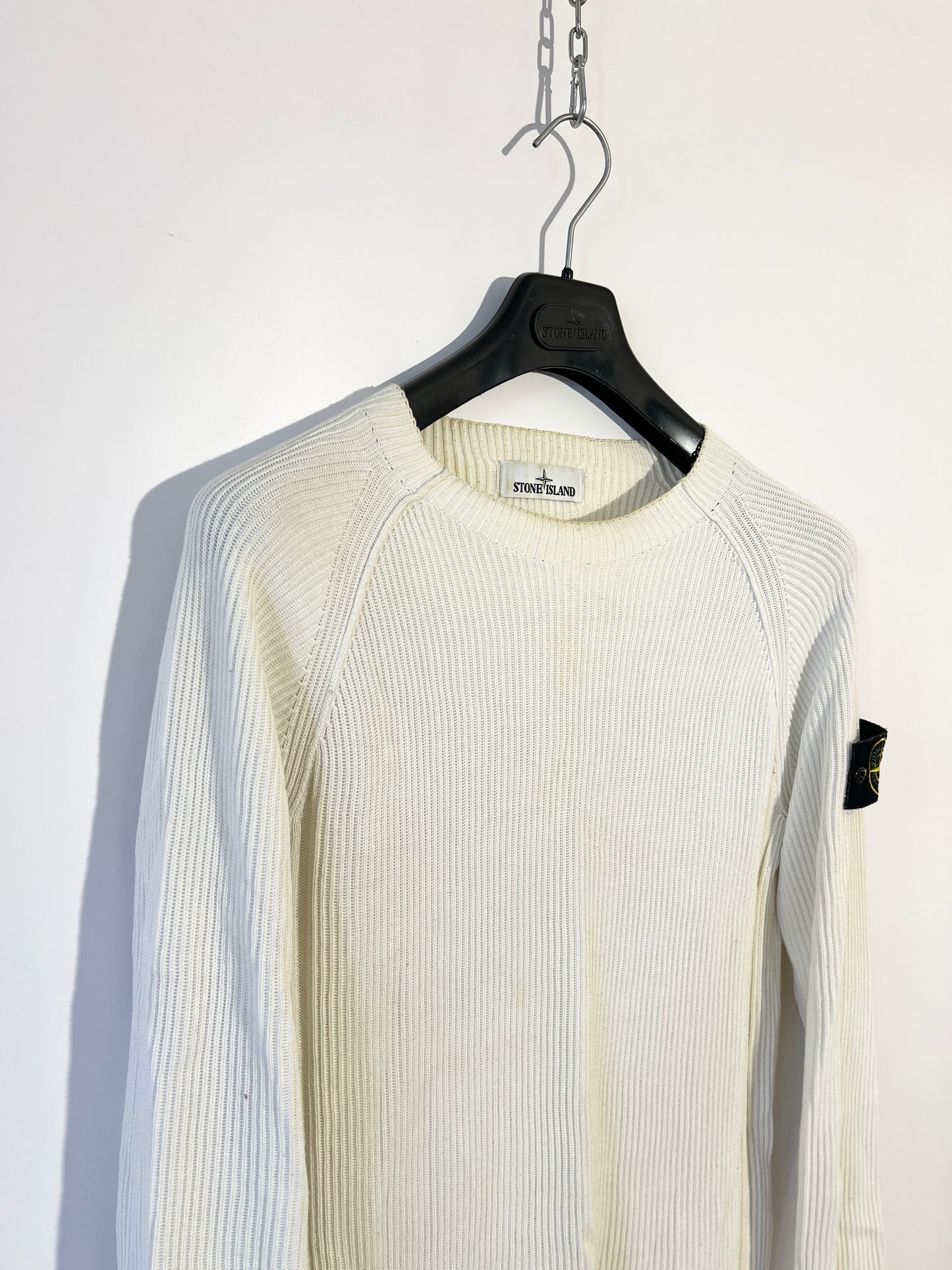 Maglione bianco Stone Island - Taglia M