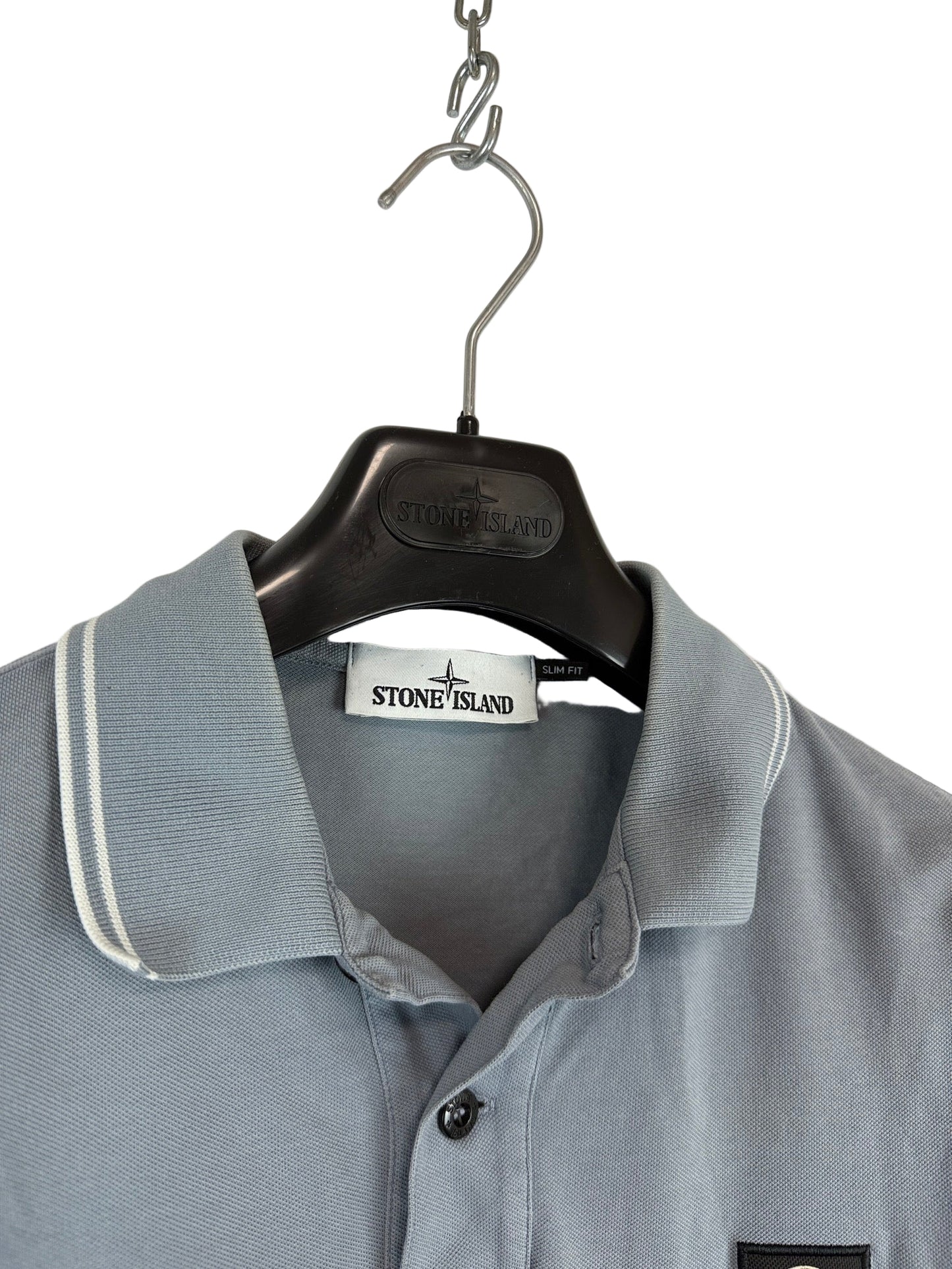 Polo grigia Stone Island - Taglia M