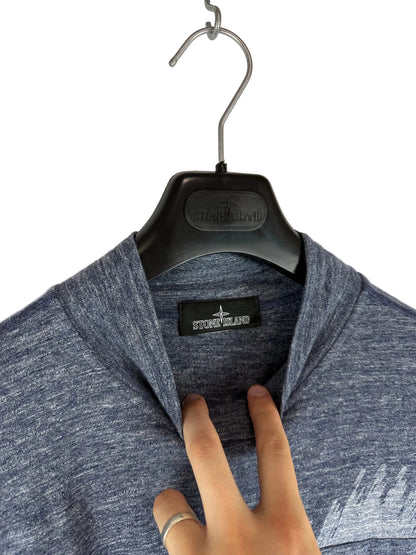Felpa blu Stone Island Shadow Project - Taglia L