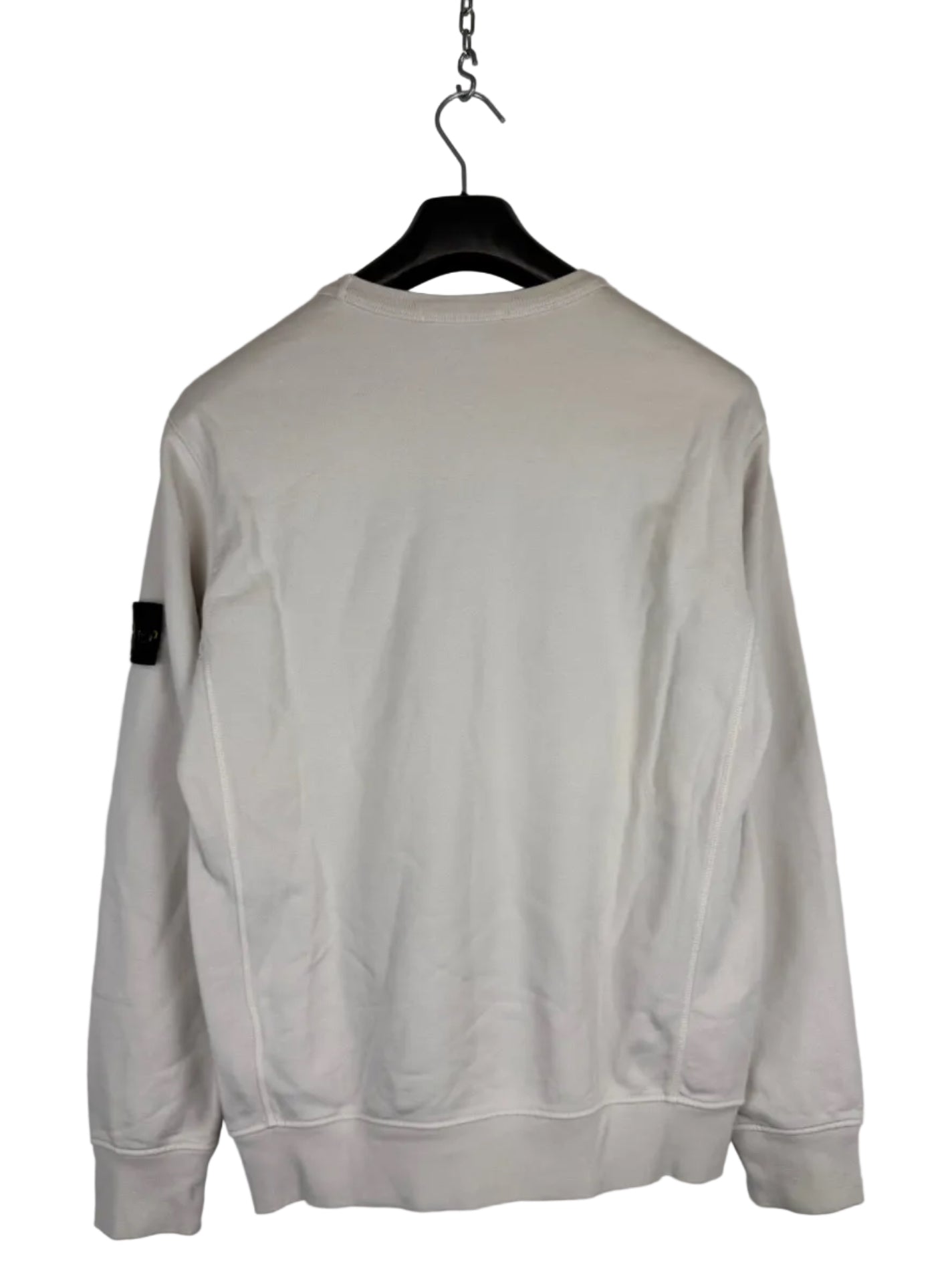 Felpa bianco panna Stone Island - Taglia M