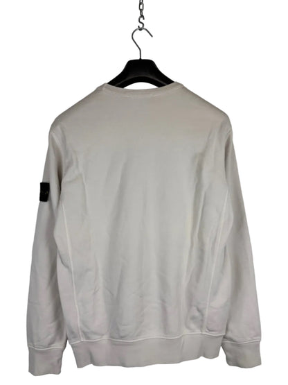 Felpa bianco panna Stone Island - Taglia M