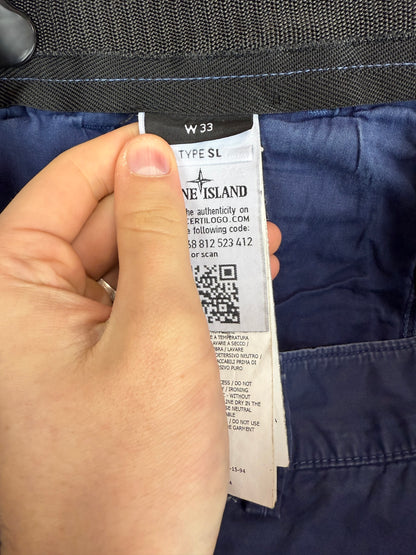 Pantaloncini cargo blu Stone Island - Taglia W33