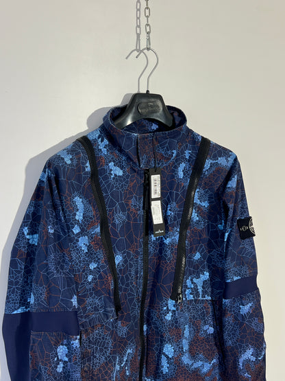 Giacca blu Stone Island Printed Heat Reactive Thermosensitive Fabric (nuova con cartellino) - Taglia L