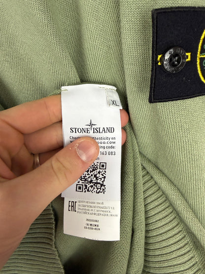 Maglione verde Stone Island (nuovo con cartellino) - Taglia XL
