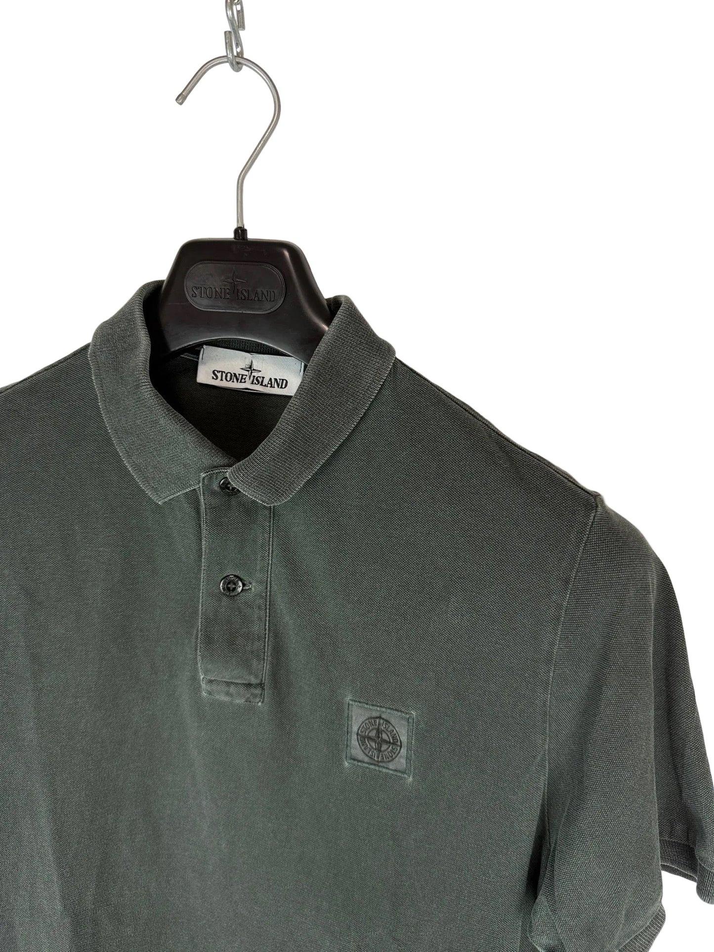 Polo grigia Stone Island - Taglia M