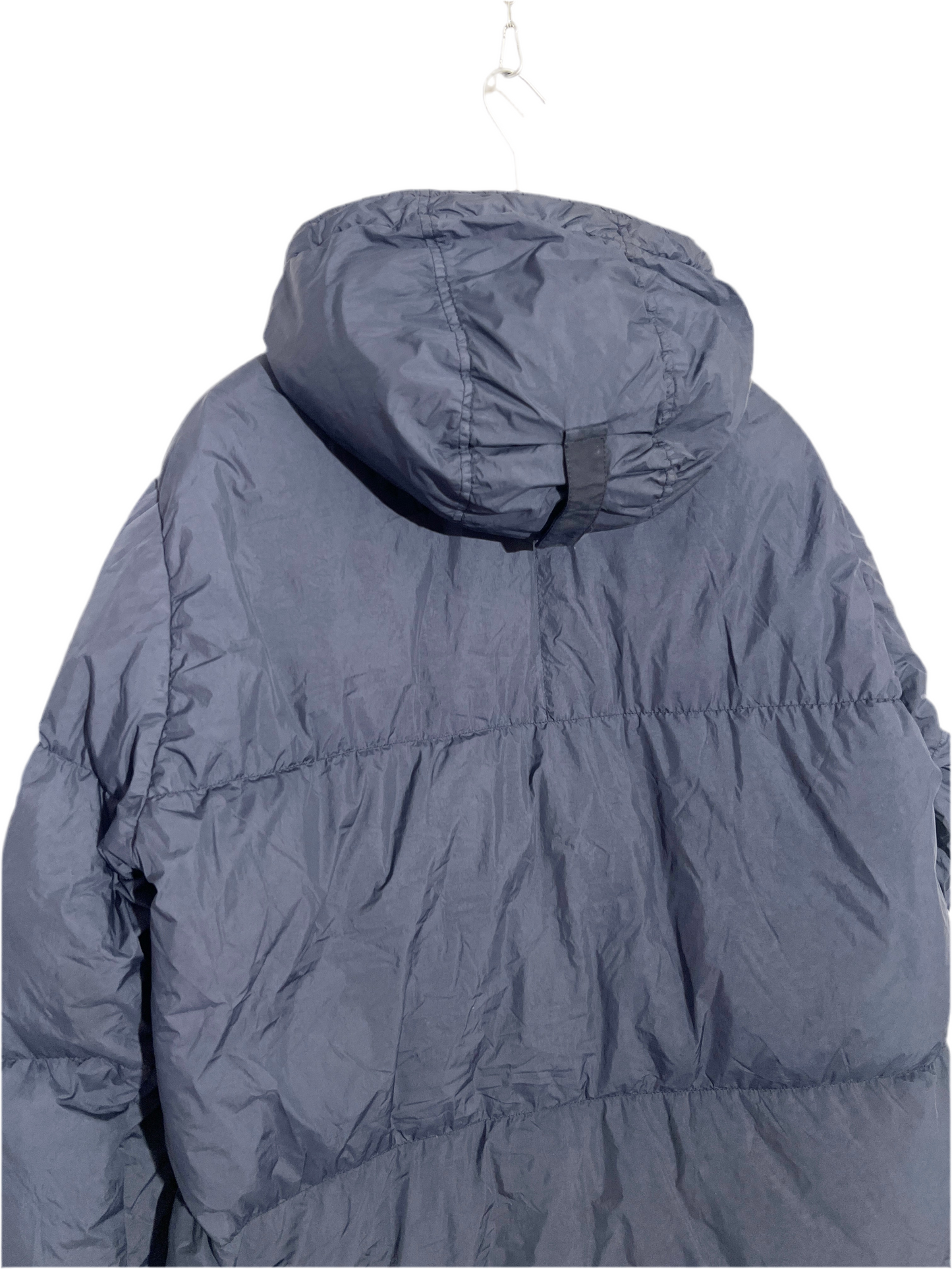 Piumino blu Garment Dyed Crinkle Reps NY Down Stone Island - Taglia XXL