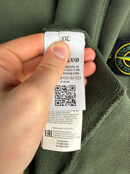 Felpa verde Stone Island - Taglia XXL