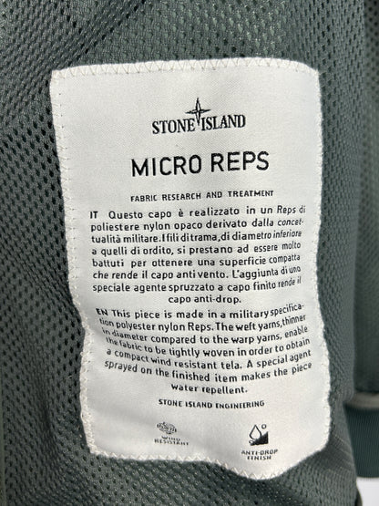 Giacca verde Stone Island "Micro Reps" - Taglia XXXL