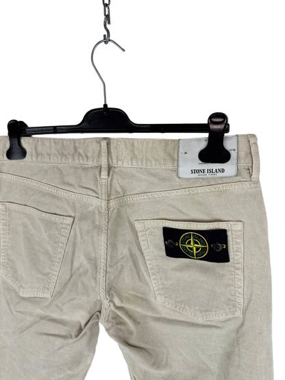 Jeans beige Stone Island - Taglia W33