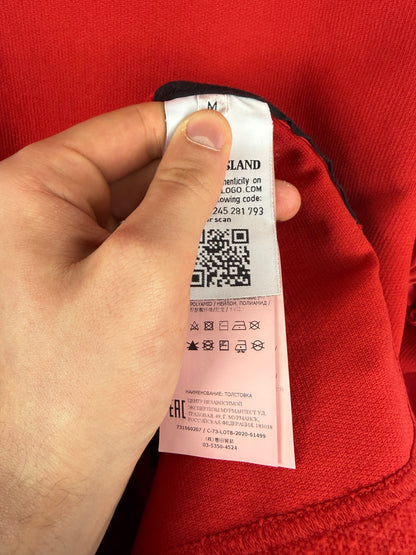 Felpa rossa Shadow Project Stone Island - Taglia M