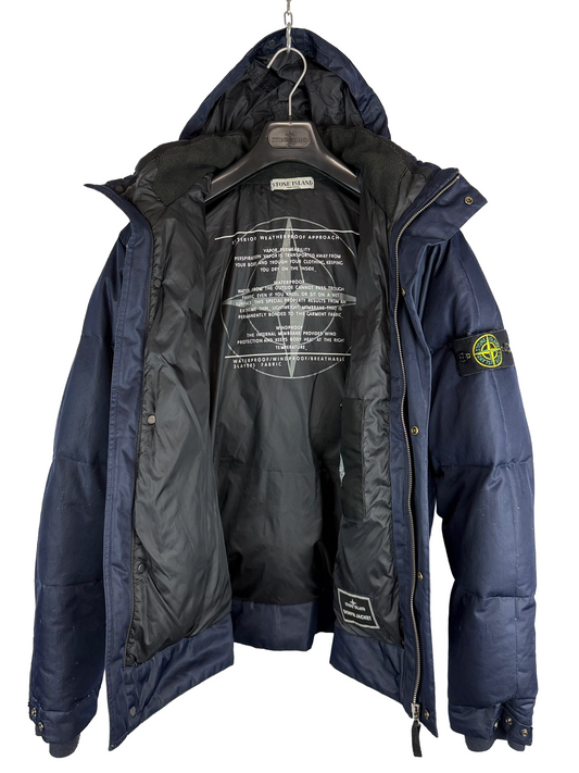 Giacca blu impermeabile del 2009 Stone Island - Taglia L