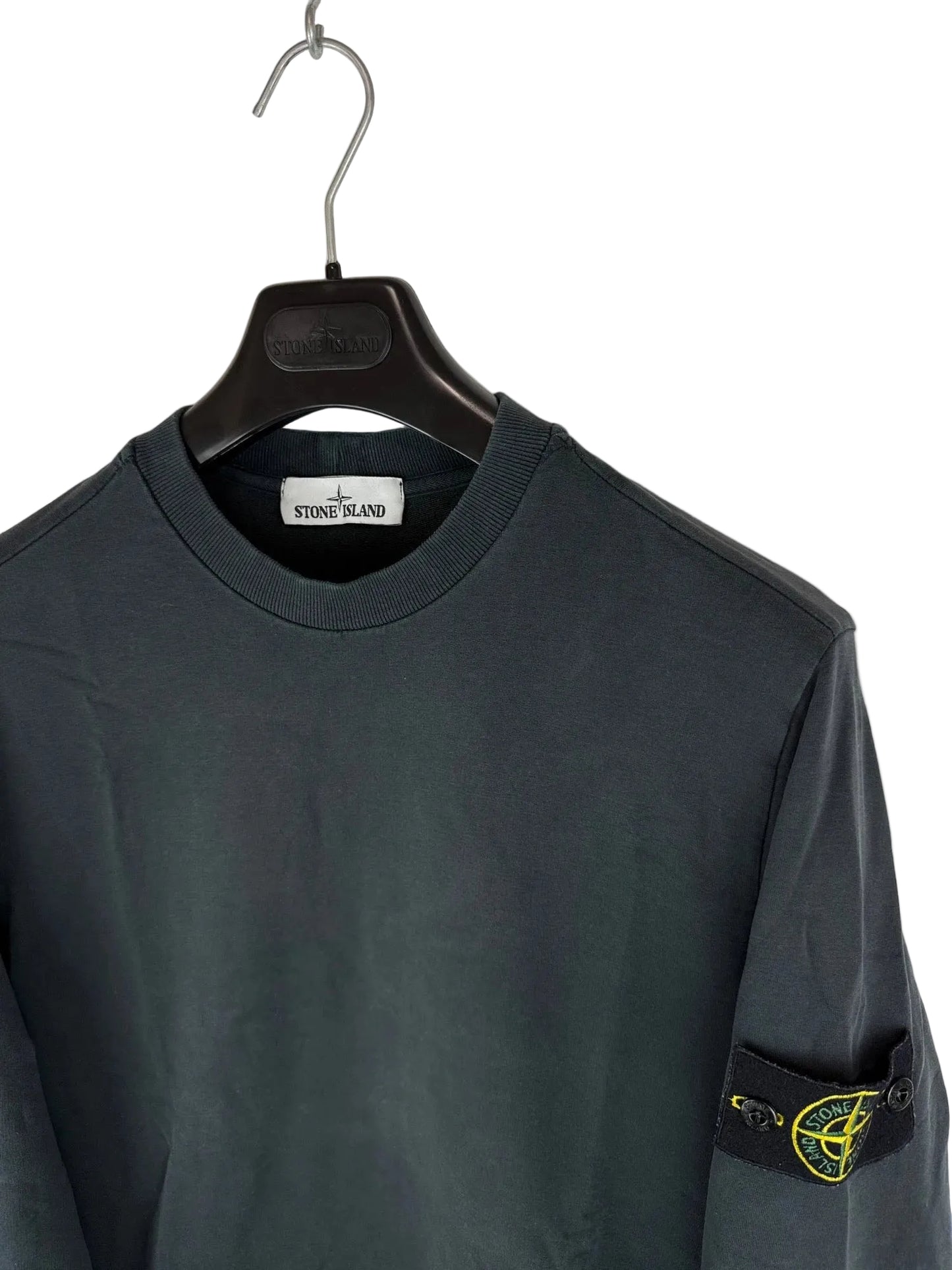 Felpa nera Stone Island - Taglia M