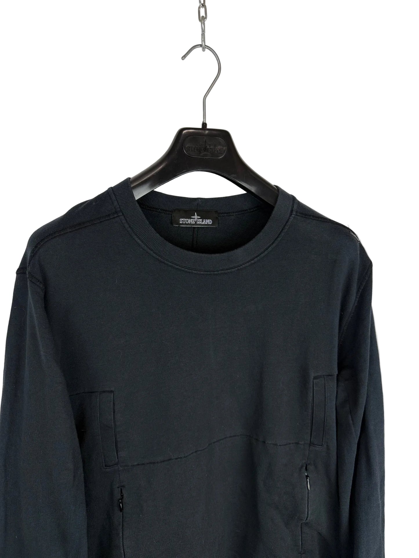 Felpa nera Stone Island Shadow Project - Taglia L