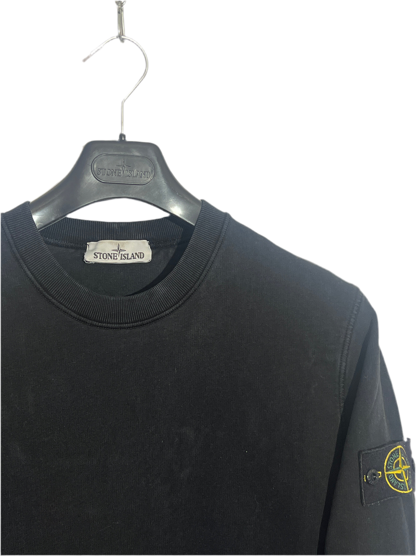 Felpa nera Stone Island - Taglia M