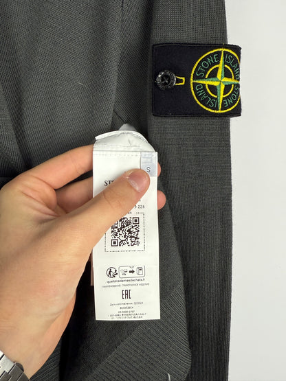 Maglione dolcevita grigio Stone Island (nuovo con cartellino) - Taglia S