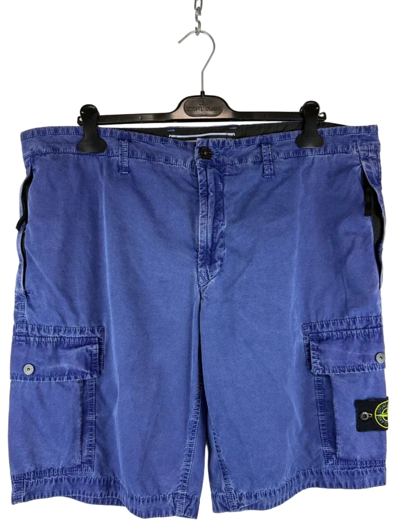 Pantaloncini cargo blu Stone Island - Taglia W40