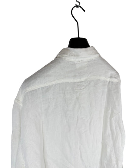 Camicia bianca a maniche lunghe C.P. Company (nuova con cartellino) - Taglia XXL