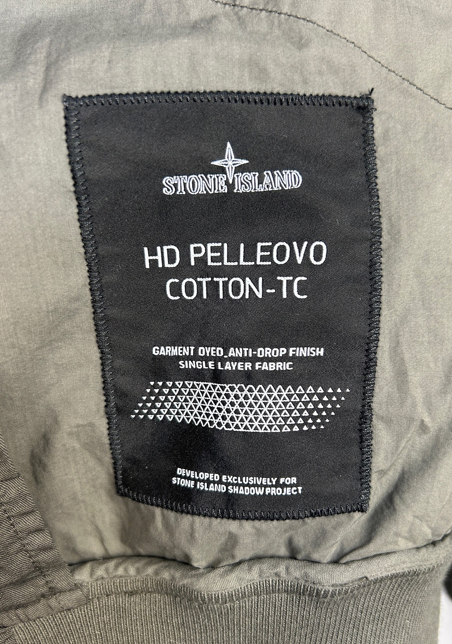 Giacca bomber Shadow Project HD Pelleovo Cotton-TC Stone Island (nuova con cartellino) - Taglia M