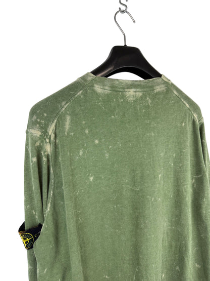 Green tie-dye Stone Island sweater - Size XL