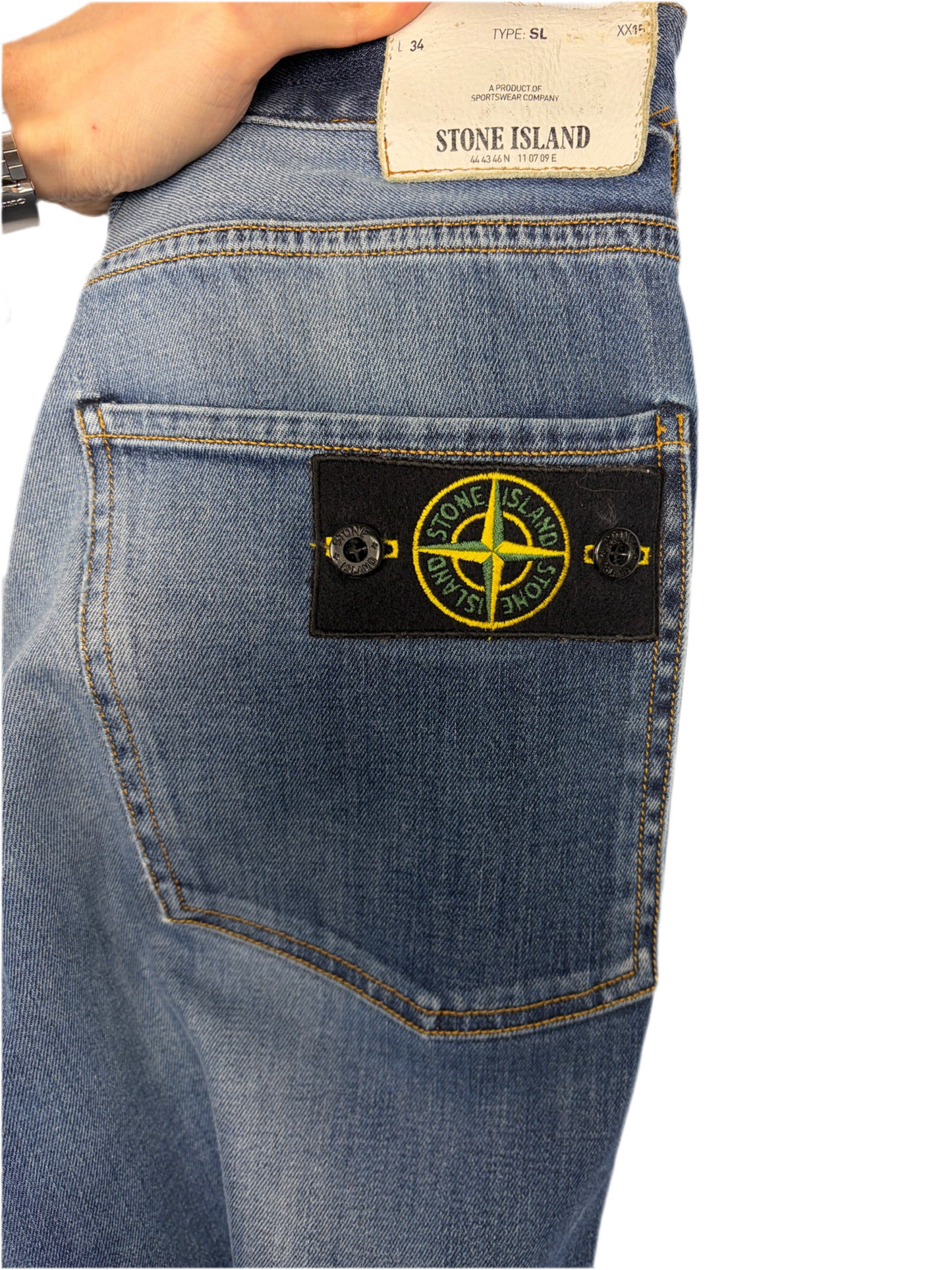 Jeans blu Stone Island - Taglia W36