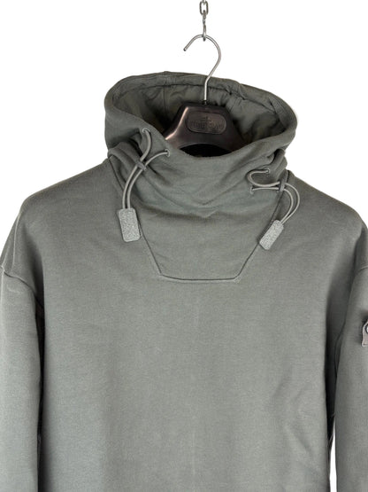 Felpa Ghost grigia con cappuccio regolabile Stone Island - Taglia M
