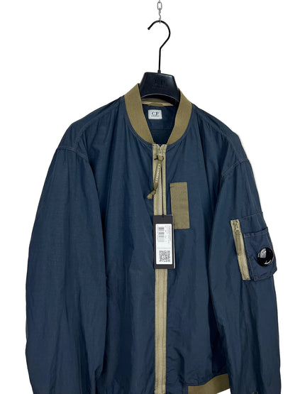 Giacca Flatt Nylon blu navy C.P. Company (nuova con cartellino) - Taglia L