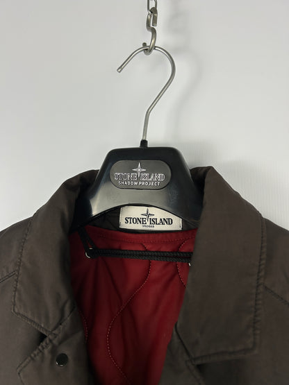 Giacca marrone David-TC Dutch rope liner Stone Island "30 anni" - Taglia M