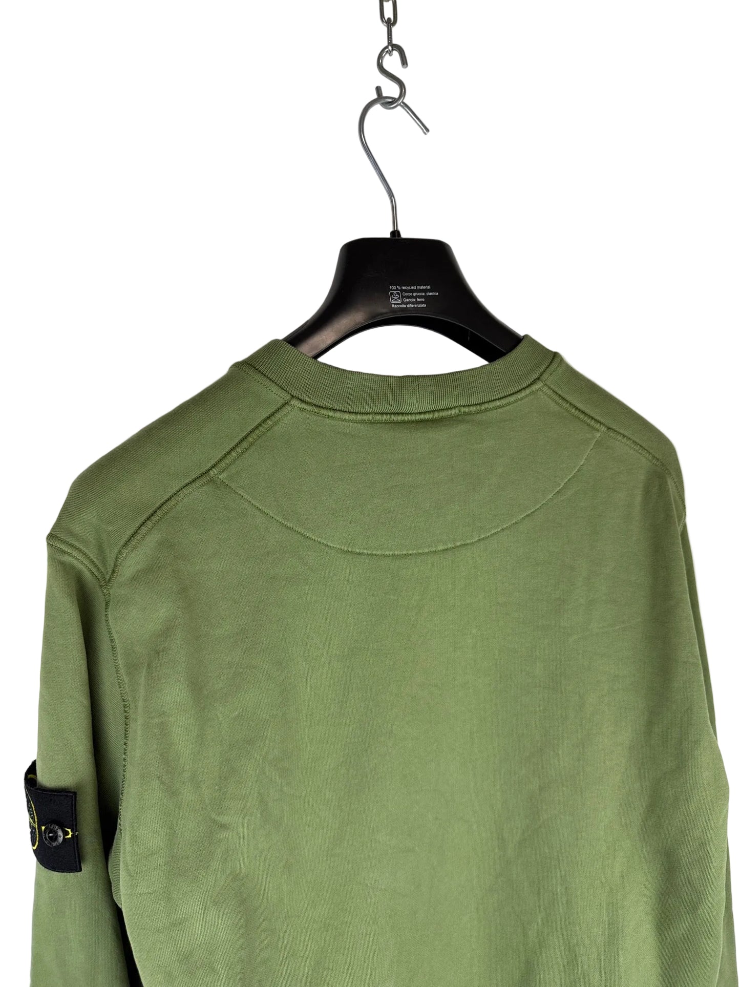 Felpa verde Stone Island - Taglia M
