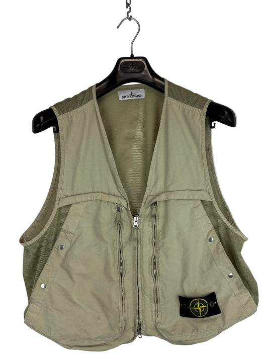 Giacca smanicato David Light-TC Poly Net Stone Island - Taglia M