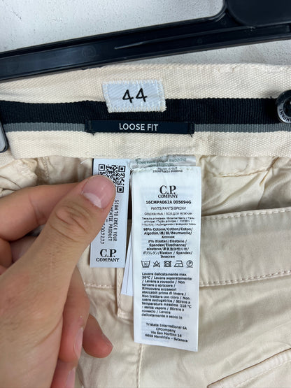 Pantaloni cargo bianco-panna C.P. Company (nuovi con cartellino) - Taglia W29