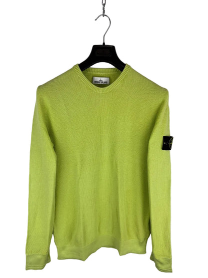 Maglione verde lime Stone Island - Taglia L